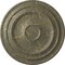Ekena Millwork Giana Ceiling Medallion (Fits Canopies up to 7 7/8"), 32 5/8"OD x 1 1/2"P, Witch Hazel Crackle CM32GIWHC - alternate 1